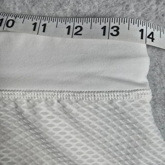 Sofibella Skirt Skort White Honeycomb Textured Small Active Tennis Golf Preppy